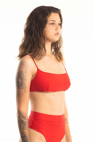 Top Musculosa - Rojo