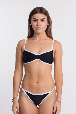 Top Ouke Negro/Blanco - 1