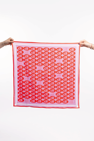 Bandana    Orquidea/Rojo - 1