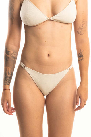 Bottom Aros lurex crudo