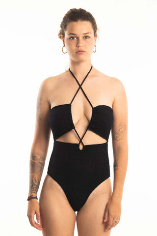 Malla Mallorca Towel Negro