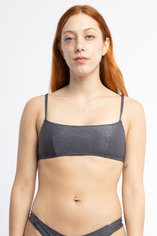 Top Musculosa Textura Serpiente