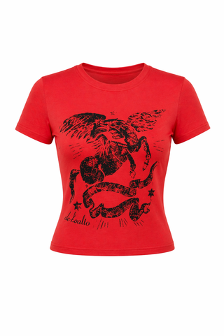 Baby tee Roja Horse
