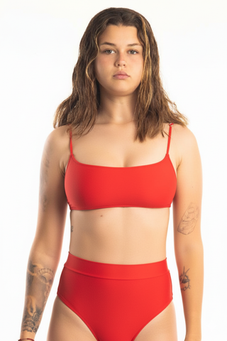 Top Musculosa - Rojo