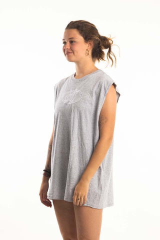 Musculosa bordada