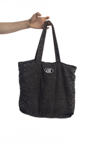 Alto Bolso M Black Denim