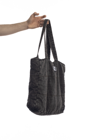 Alto Bolso M Black Denim