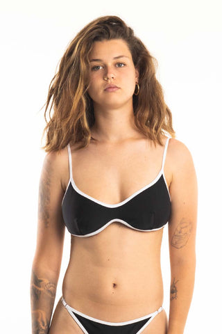 Top Ouke Negro/Blanco