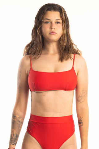 Top Musculosa Rojo
