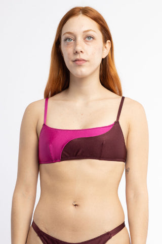 Top Onda - Fucsia