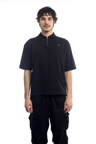 Remera polo negro