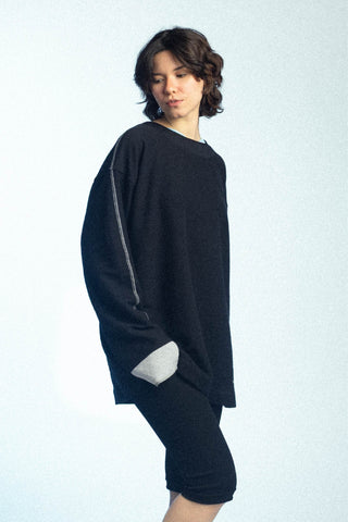 Buzo Footer Negro