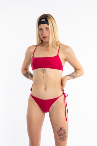 Top Musculosa Shine - Fresa