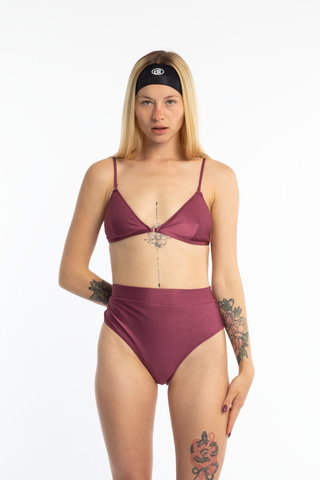 Bottom High Canale Rosa